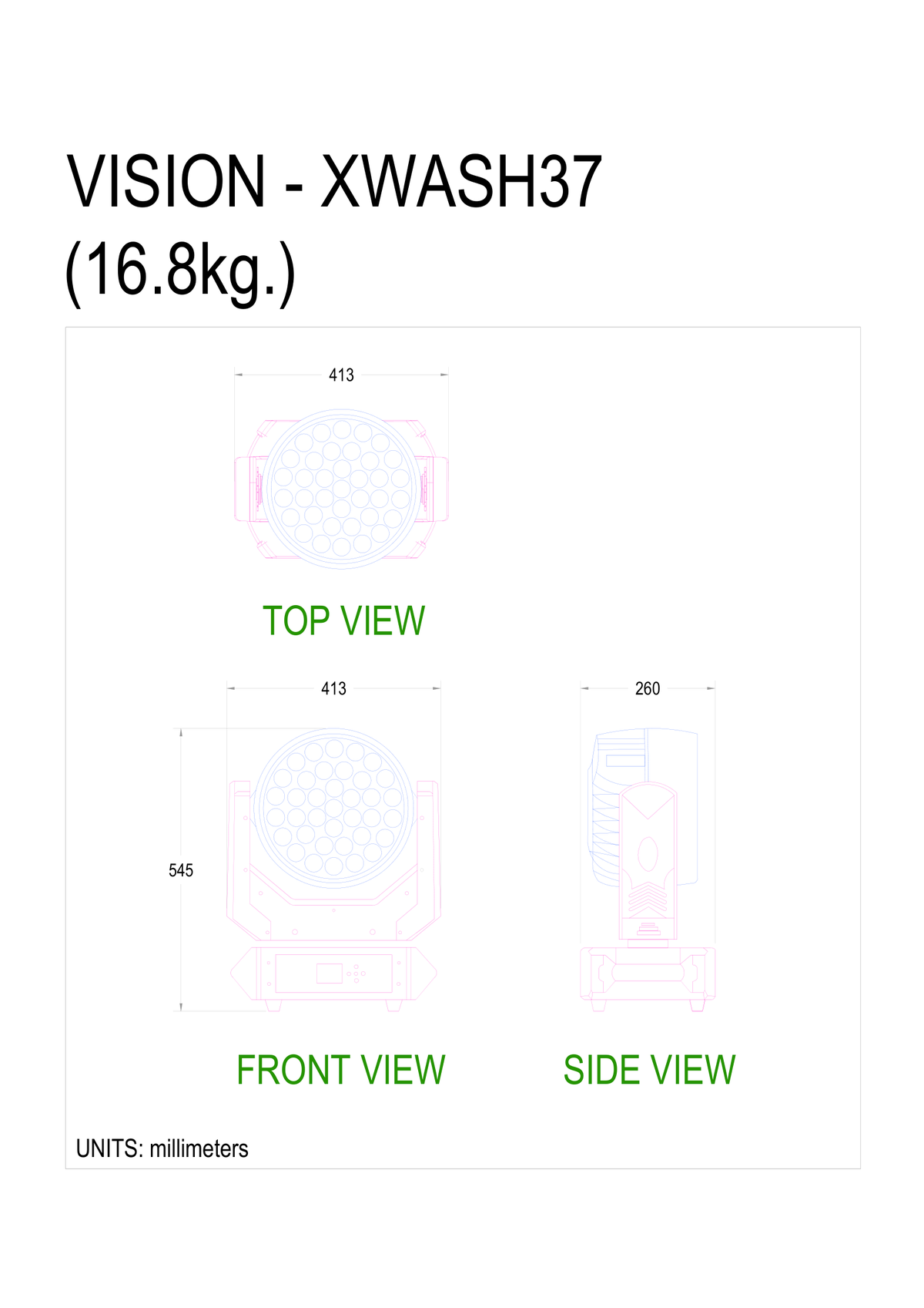 Technical drawing for XWASH 37
