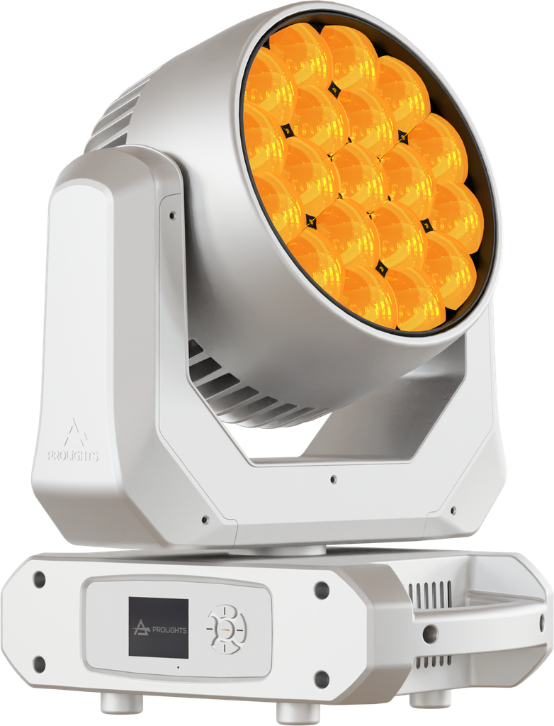 Jet Wash19 19x20W RGBW moving wash light with 4°- 52° zoom