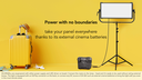 EclPanel TWCJr 370W Tunable White and colourful LED soft light with pixels and lighting effects (driven @ 220W)