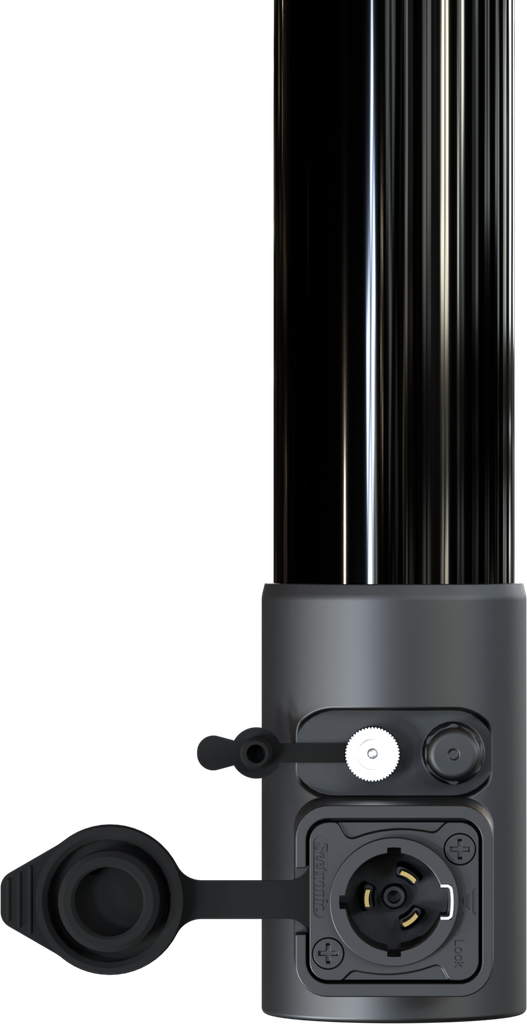EclSoft Tube100 100 cm, battery-powered soft tube for Film & TV, IP65, with an RGB + Warm White LED source, wireless or wired
