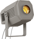 Mosaico 250W IP66 zoomable LED image projector with animation wheel