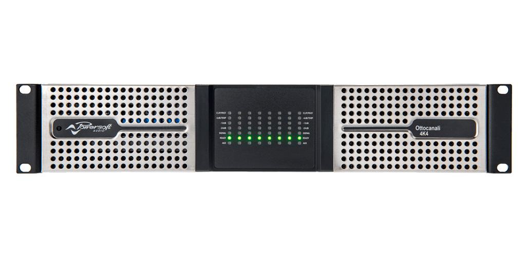 Main image of Powersoft Ottocanali 4K4 DSP+D - 4000W/8-channel Flexible Amplifier