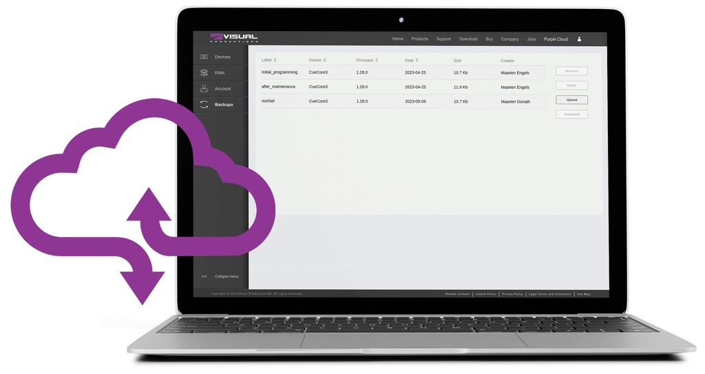 Main image of Visual Productions Purple CloudRemote management