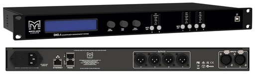 DX0.4 - 2 in, 4 out network system controller