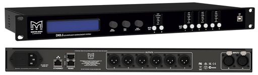 DX0.6 - 2 in, 6 out network system controller