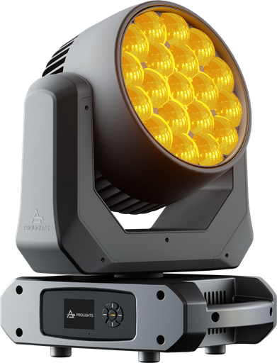 Jet Wash19 - 19x20W RGBW moving wash light with 4°- 52° zoom