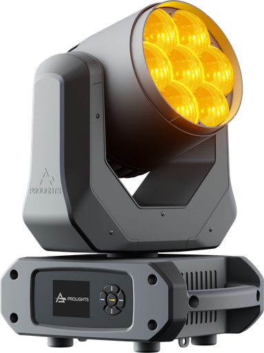 Jet Wash7 - 7x20W RGBW moving wash light with a 4°- 55° zoom
