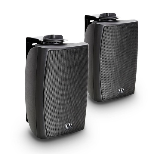 CWMS 42 B 100 V - 4" 2-way wall mount speaker 100 V black (pair)