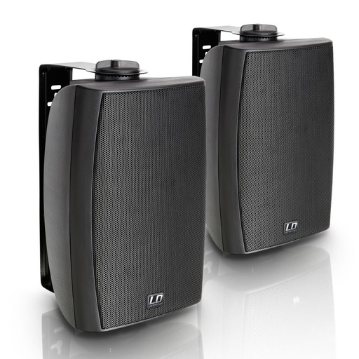 CWMS 52 B - 5.25" 2-way Wall Mount Speaker black (pair)