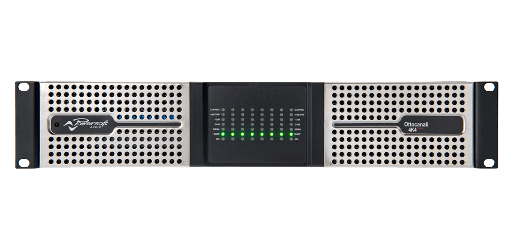 Ottocanali 8K4 DSP+D - 8000W/8-channel Flexible Amplifier with DSP and Dante™
