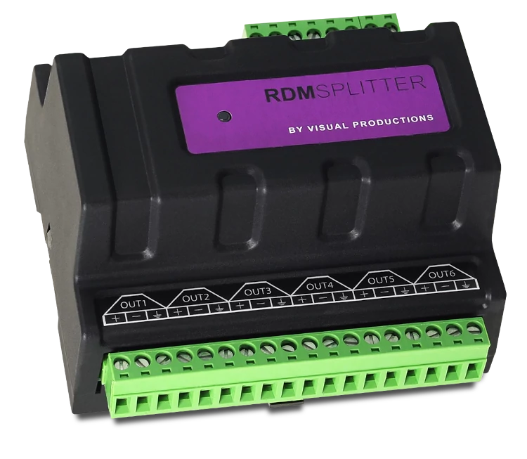 Image of Visual Productions RdmSplitter (Terminal) accessory