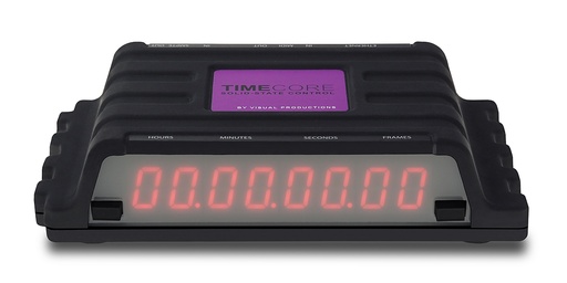 TimeCore - Next-gen timecode toolbox - The TimeCore is a compact device that can perform all tasks related to timecode. It can generate, follow, convert and display timecode signals. It even handles a number of non-timecode protocols.