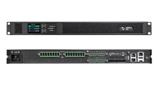 Unica 8M | 4K8 - 8ch Installation Amplifier | 4000w | 8x 550w