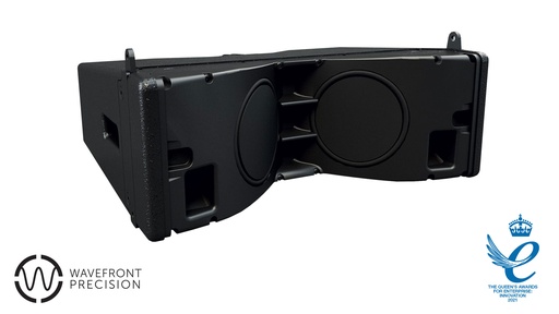 WPM - WPM is incredibly versatile. Its very small footprint and light weight make it the system of choice for smaller venues which require superb fidelity, coverage consistency and control from an ultra-compact line array. With a peak SPL of 130dB peak, it is also very powerful — a 12-box array will throw