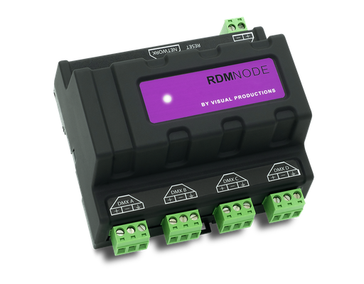 RdmNode - 4-port eDMX converter