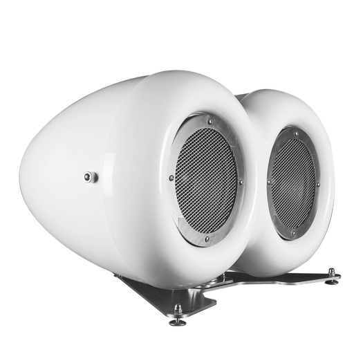 Abraxas - 2x8” Acoustic suspension subwoofer - The Pequod catalog is enriched with a new line of ovoid subwoofers, extremely compact, designed around 8” quality long-excursion transducers.